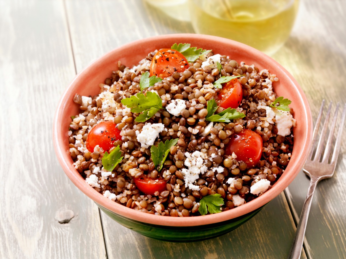 ensalada de lentejas