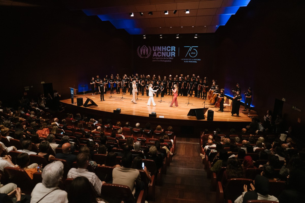celebración 75 años de acnur