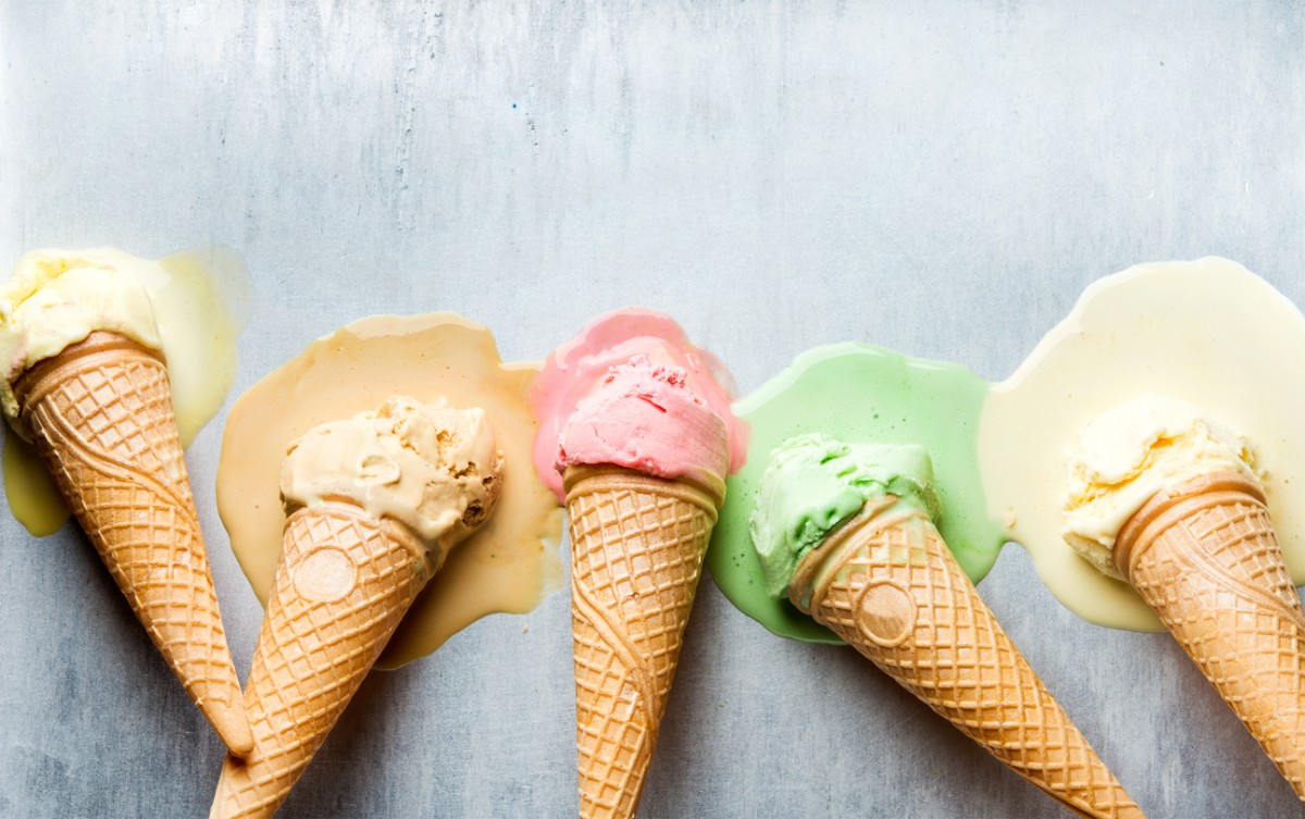 por qué el helado es empalagoso cuando se derrite