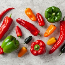 variedades y usos de los pimientos