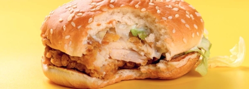 regla tres bocados burger