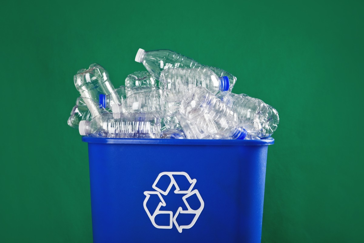 plástico reciclado para uso alimentario