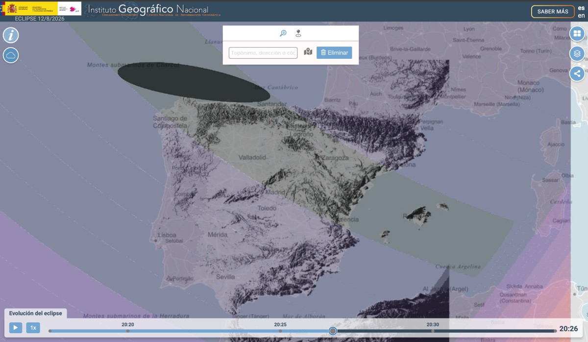 lugares donde se ver el eclipse de 2026