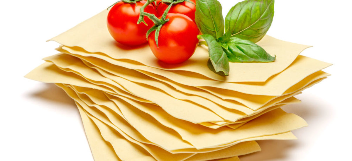 lasagna seca masa tomate