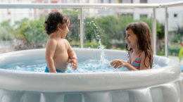 piscina terraza balcon peso agua