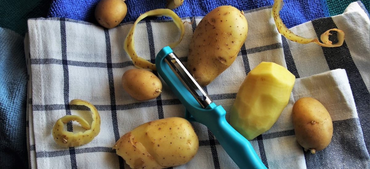 Antinutriente solanina en patatas verdes
