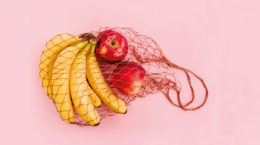 bolsa compra reutilizable red fruta