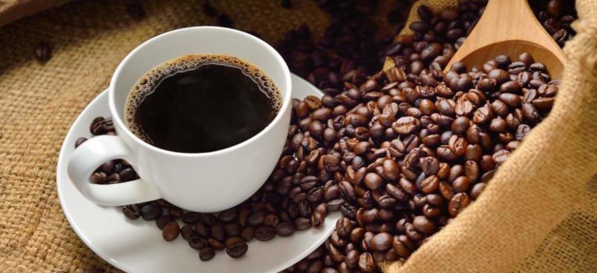 Cafeína en los granos de café