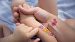 tatuajes temporales adhesivos para niños