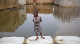 inundacion cambio climatico infancia