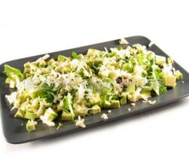 Ensalada de berro y espinacas
