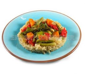 Quinua a la jardinera