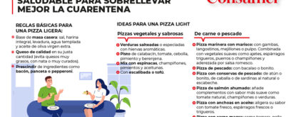 hacer pizza light