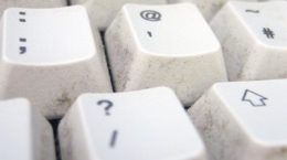 Img teclado sucio