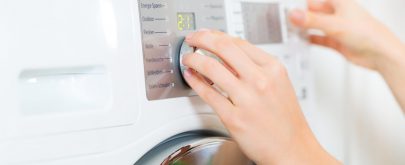 lavadora en modo eco ahorro