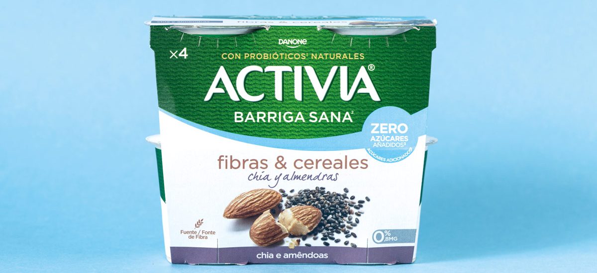 yogur activia barriga sana fibras y cereales