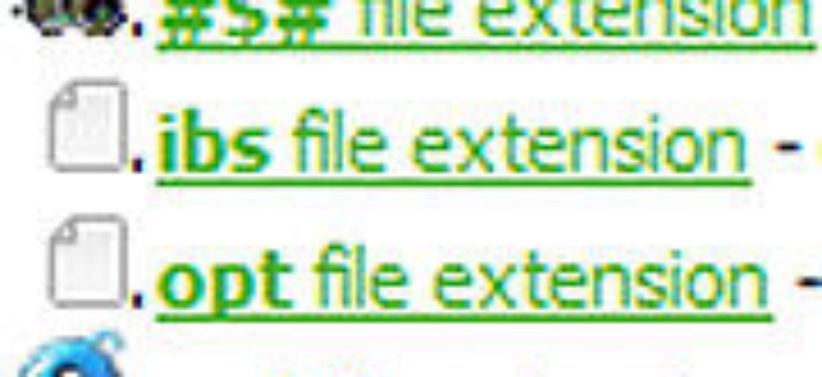 Img fileextensions listado