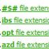 Img fileextensions listado