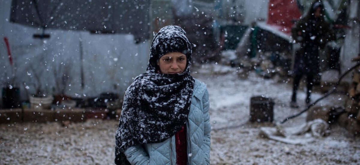 plan de invierno acnur para refugiados y desplazados
