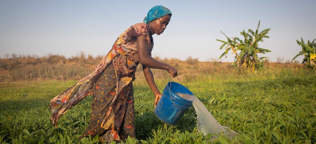 Dorotea refugiada de Burundi