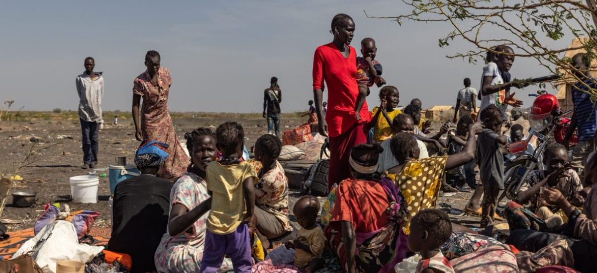 refugiados frontera Sudán