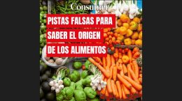 cómo no conocer el origen de los alimentos