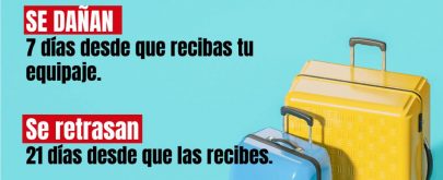 plazos reclamar maletas