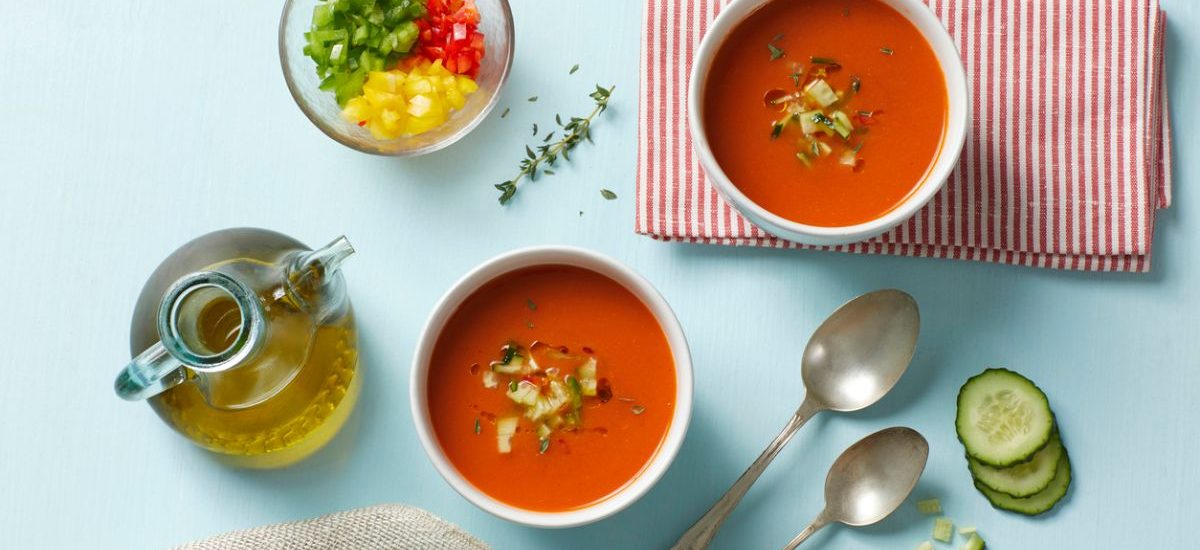 métodos de conservación del gazpacho
