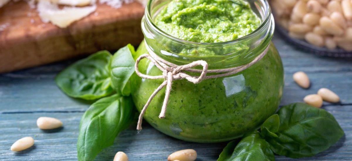 pesto-casero salsa pesto