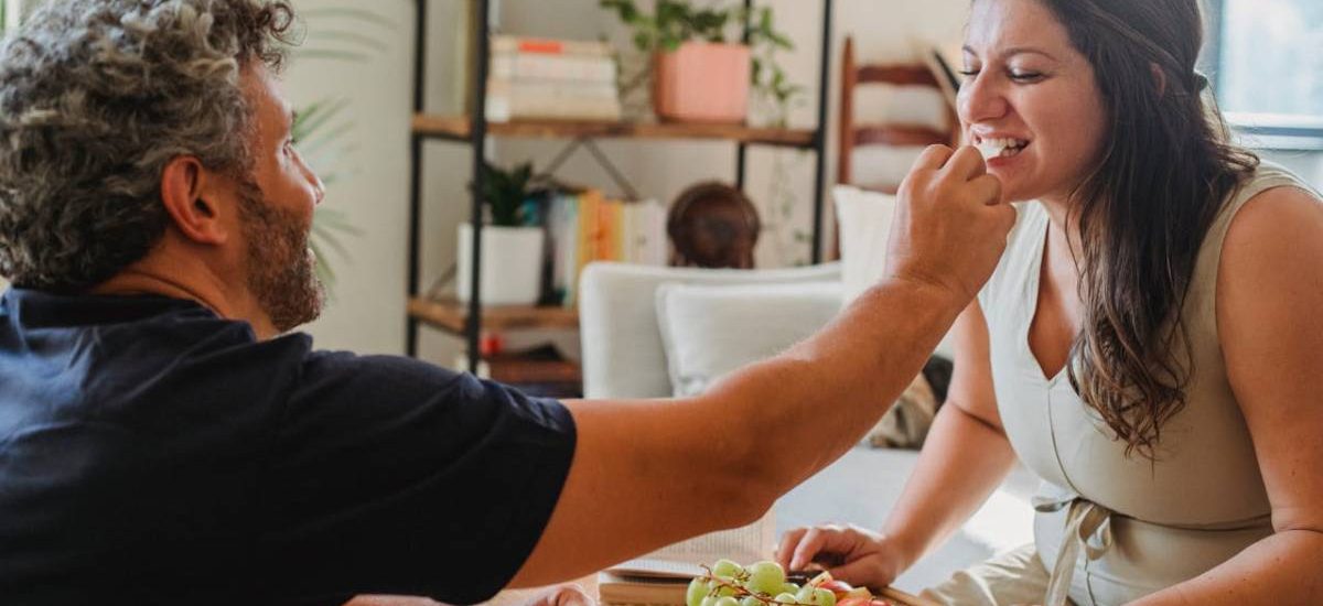pareja-comida alimentación fertilidad