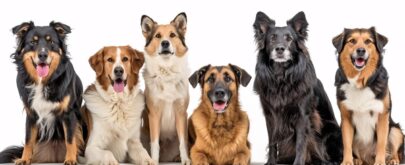Diferentes razas de perros