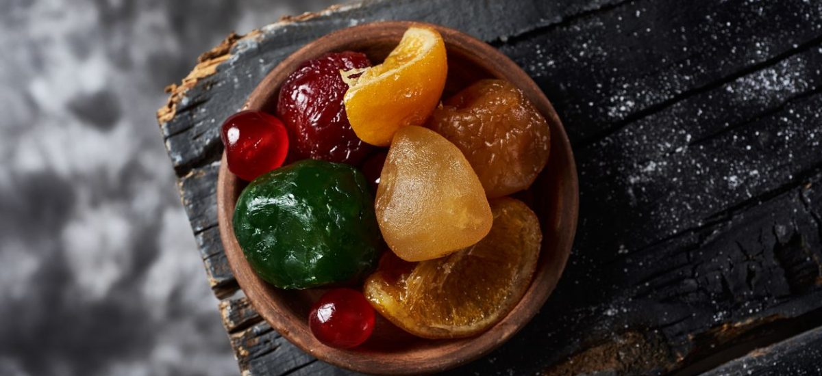 cómo se hace la fruta confitada