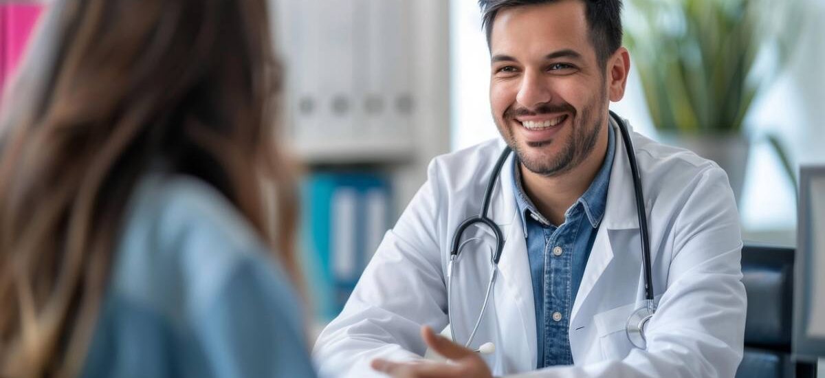 receta deportiva en la consulta del médico