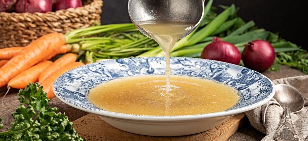 caldo casero y económico
