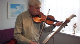 Img abuelo violin