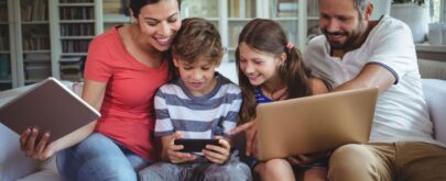 subir imágenes familia internet