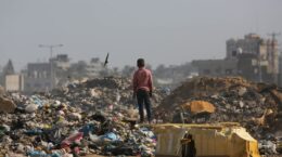 contaminacion de suelos en Gaza