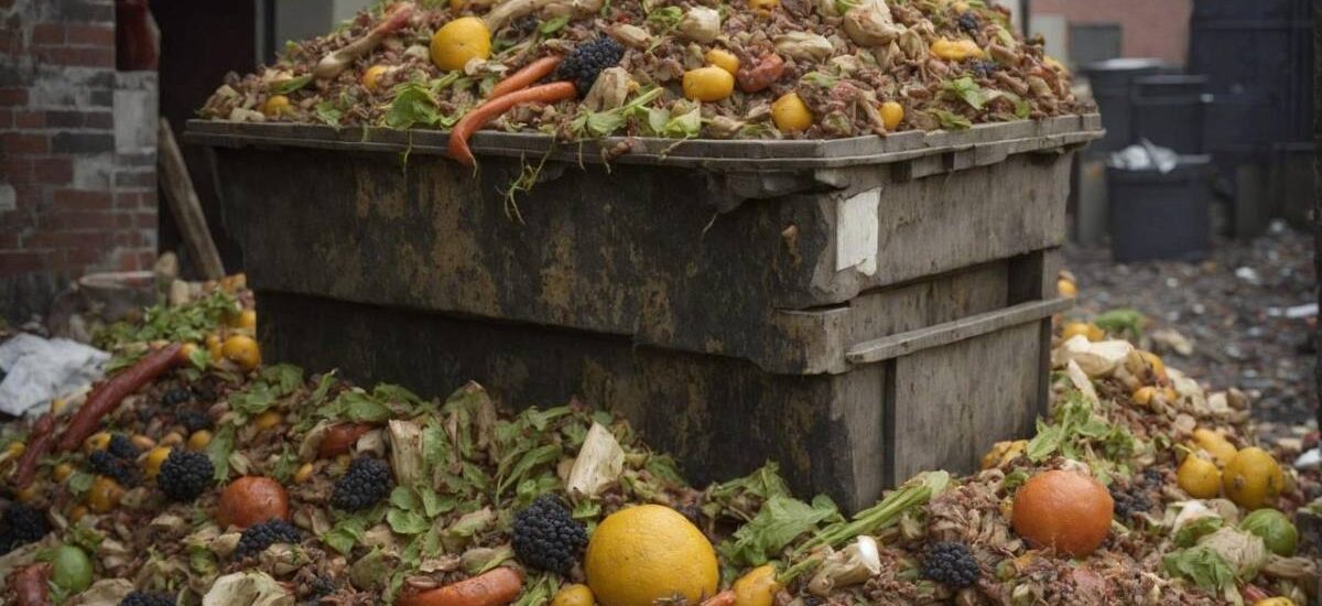 desperdicio alimentos Alimentos en la basura