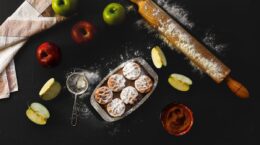 postres con frutas de otoño