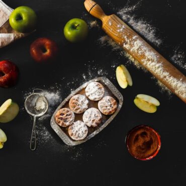postres con frutas de otoño