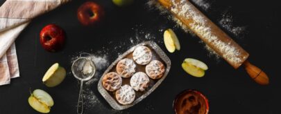 postres con frutas de otoño