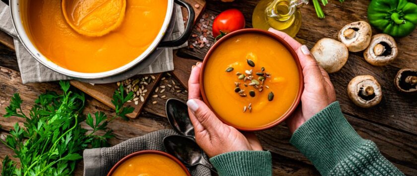 receta de crema de calabaza