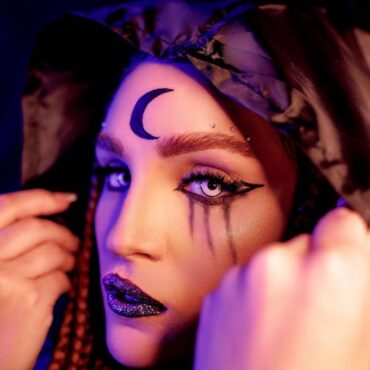 lentes contacto lilas