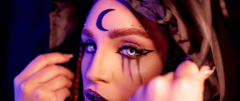 lentes contacto lilas