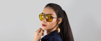 gafas con cristal amarillo