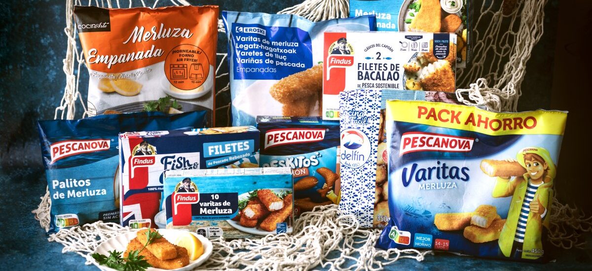 comparativa de pescados empanados listos para consumir