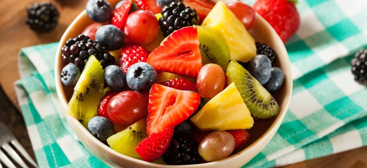 mezclar diferentes frutas