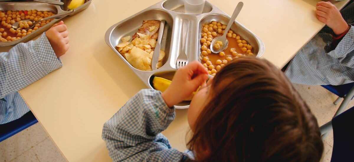 menú comedor escolar