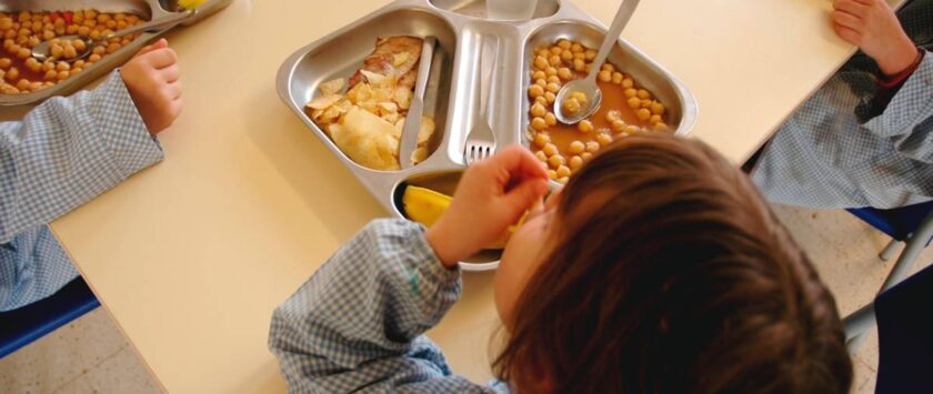 menú comedor escolar
