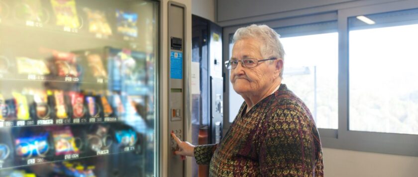 maquinas de vending con alimentos saludables